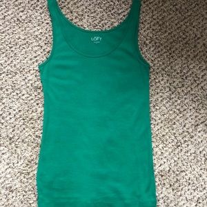 Loft scoop tank top